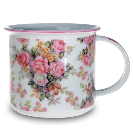 Porcelánový hrnek anglické růže, 250ml