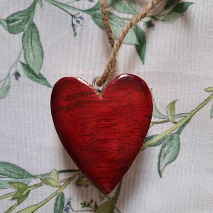 Srdce-červené